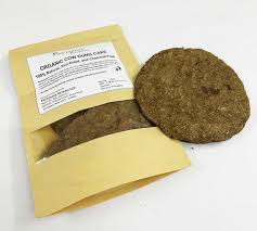 Packaged cow dung cakes